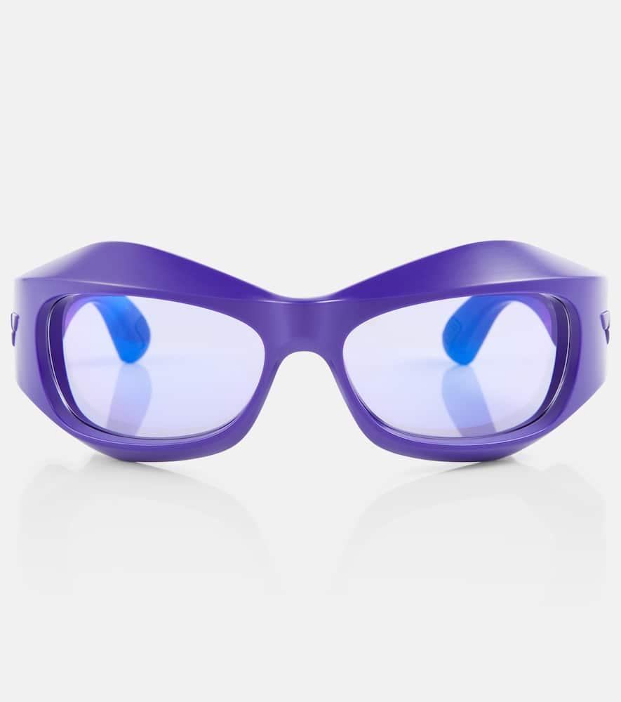 bottega veneta logo acetate sunglasses