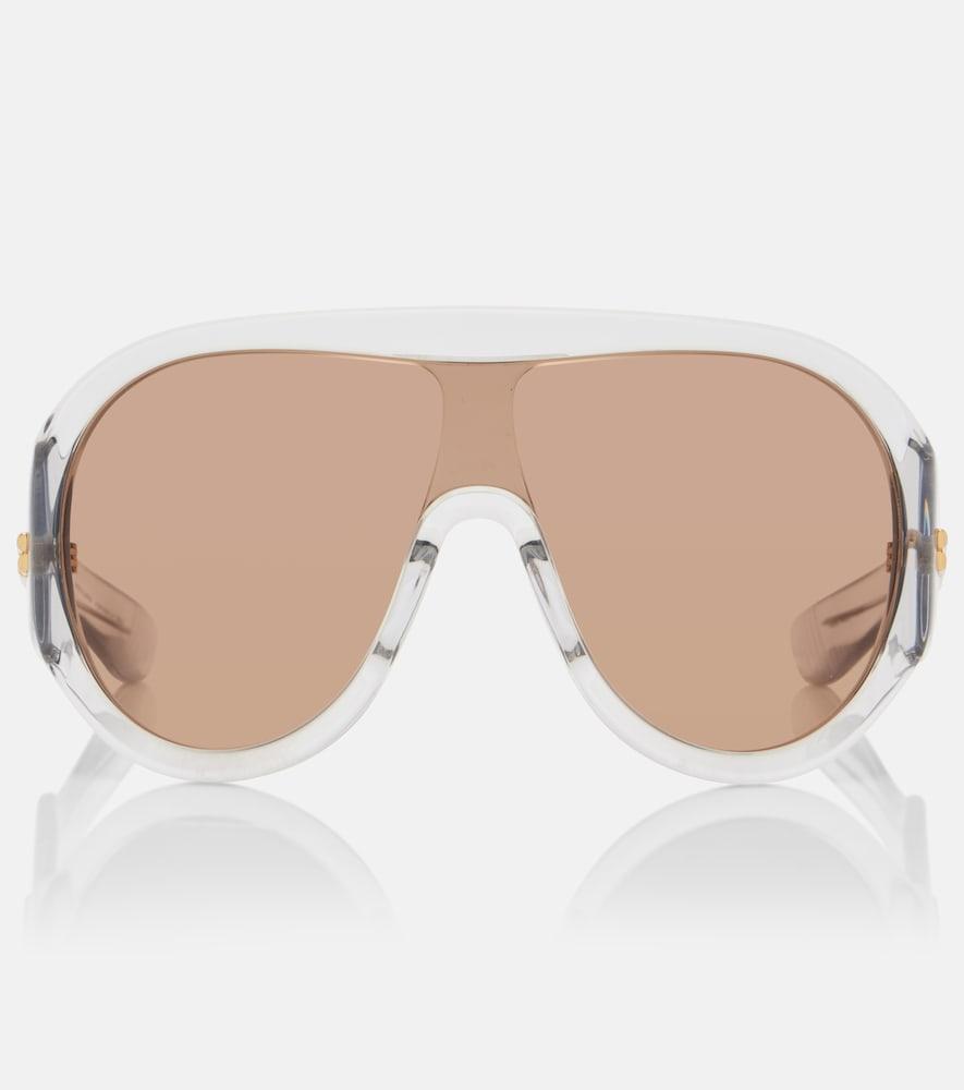bottega veneta mask shield sunglasses