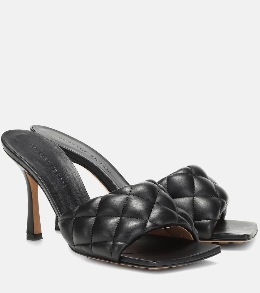 bottega veneta padded leather sandals