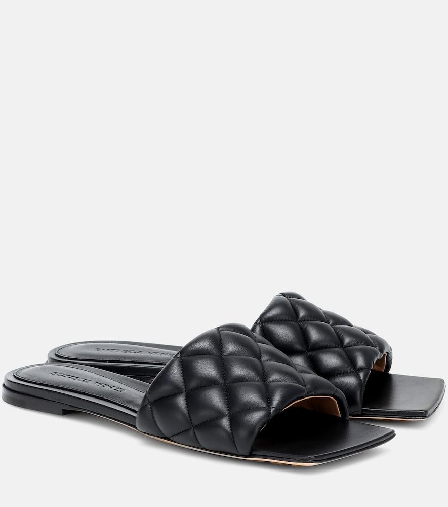 bottega veneta padded leather sandals