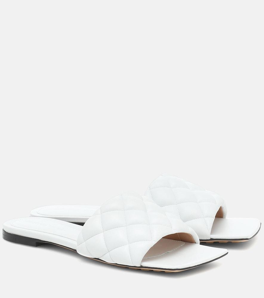 bottega veneta padded leather sandals