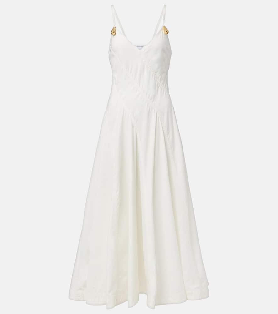 bottega veneta paneled cotton