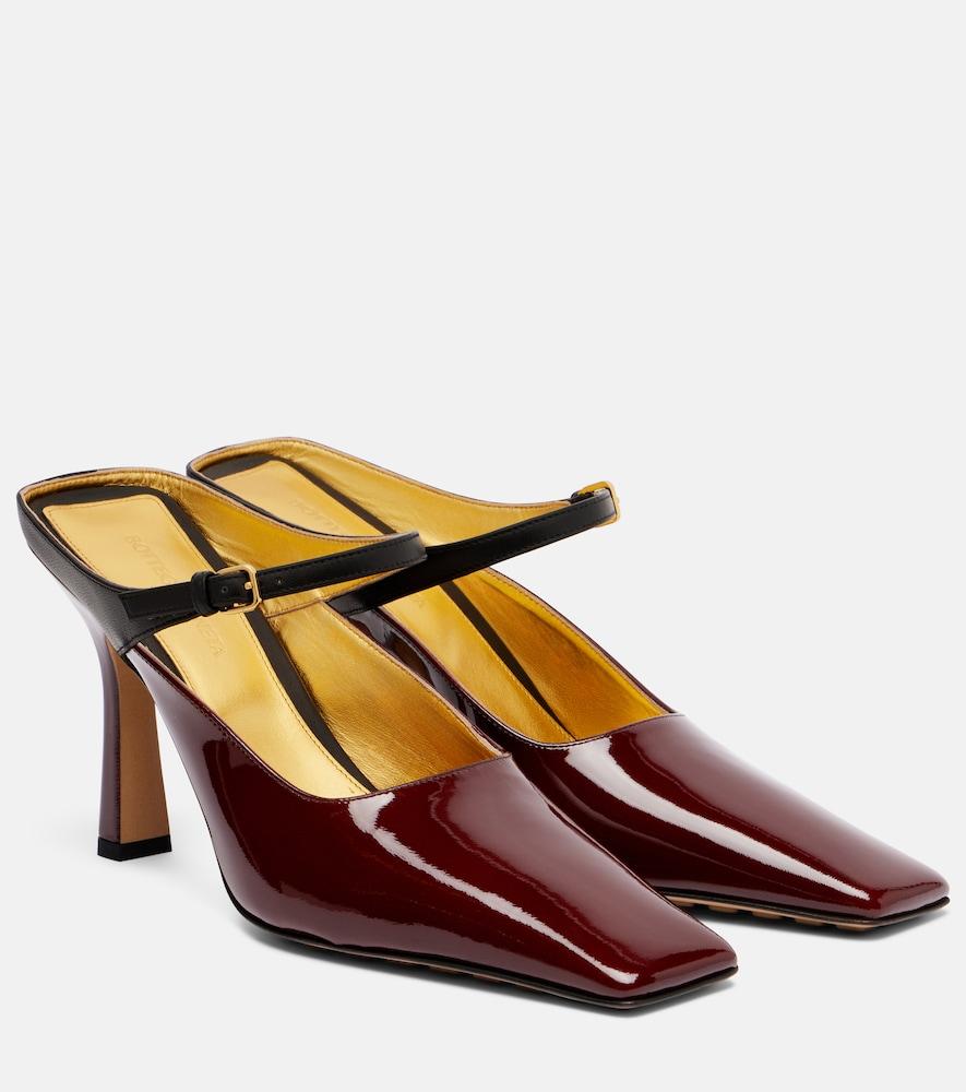 bottega veneta patent leather mary jane pumps
