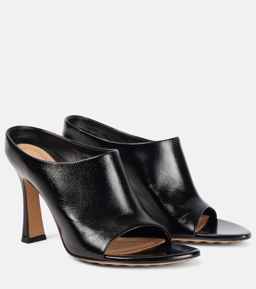 bottega veneta rana leather mules