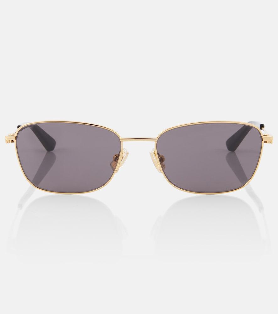 bottega veneta rectangular sunglasses