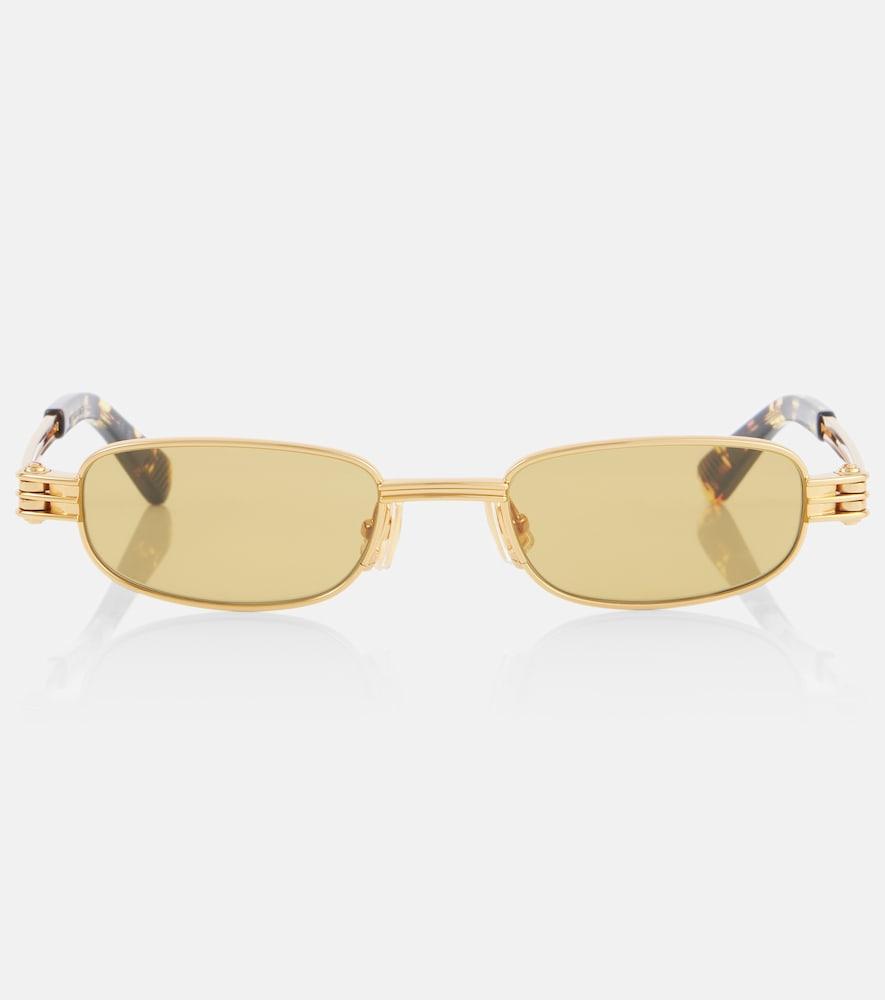bottega veneta rectangular sunglasses