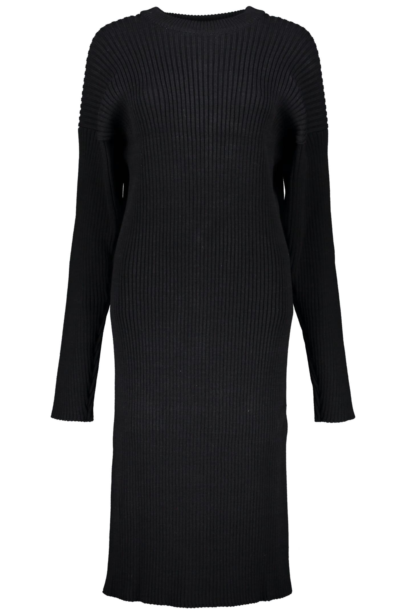 bottega veneta ribbed knit dress