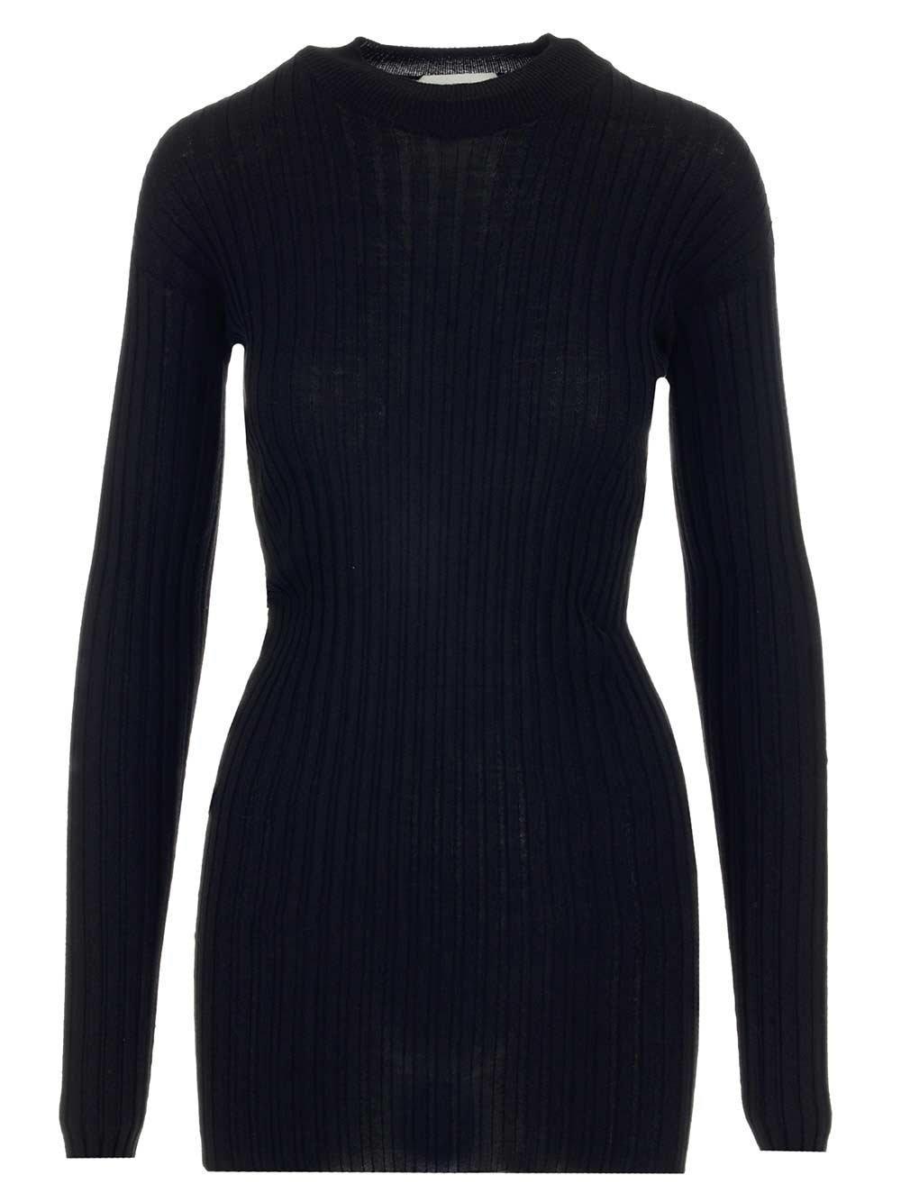 bottega veneta ribbed knit sweater