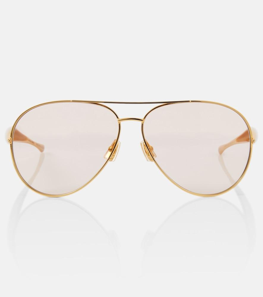 bottega veneta sardine aviator sunglasses