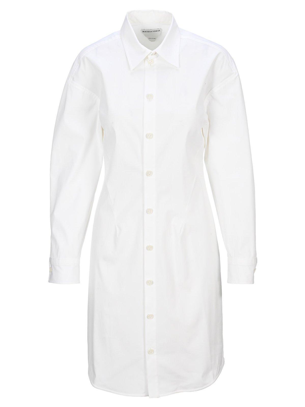 bottega veneta shirt dress