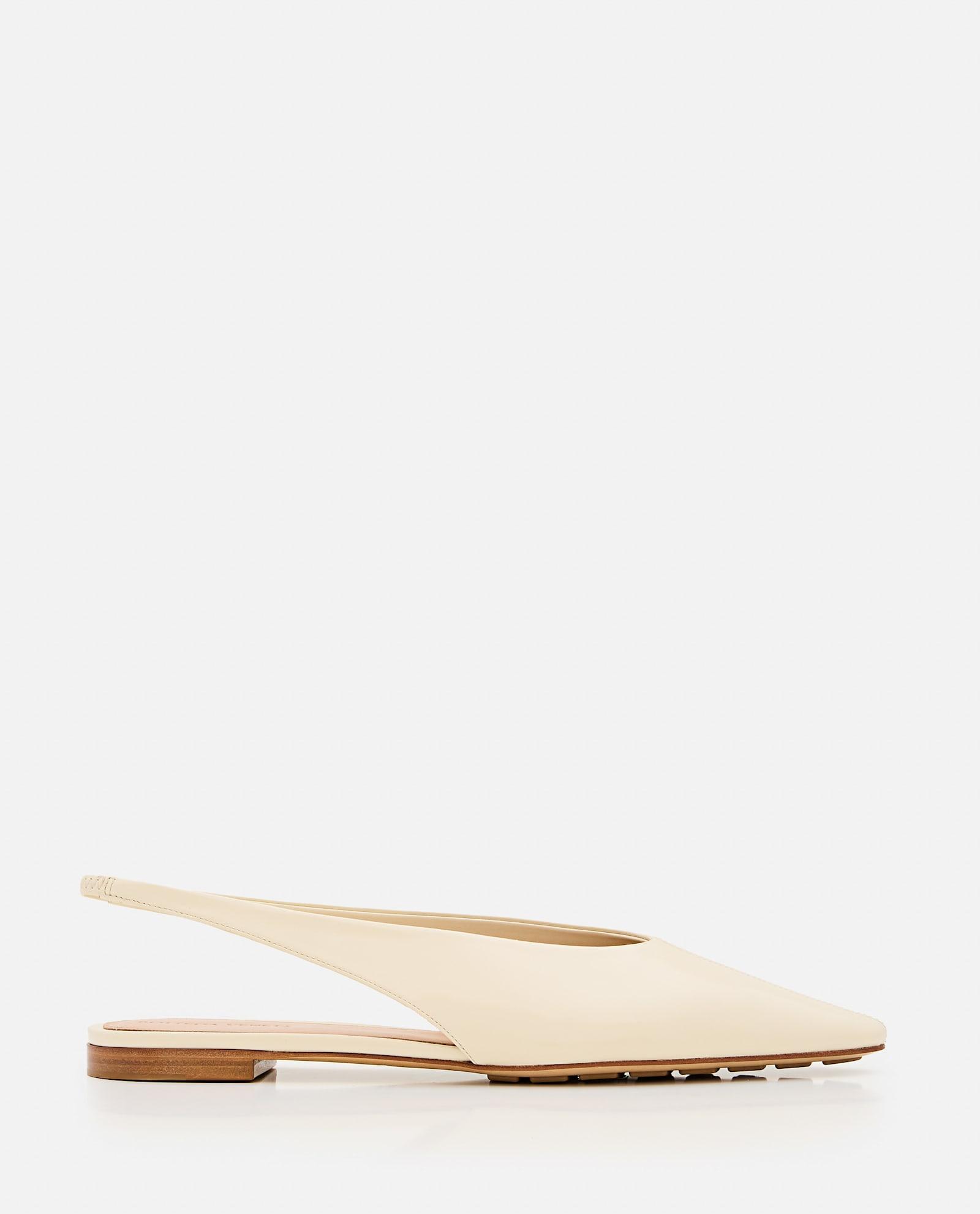 bottega veneta slingback flat