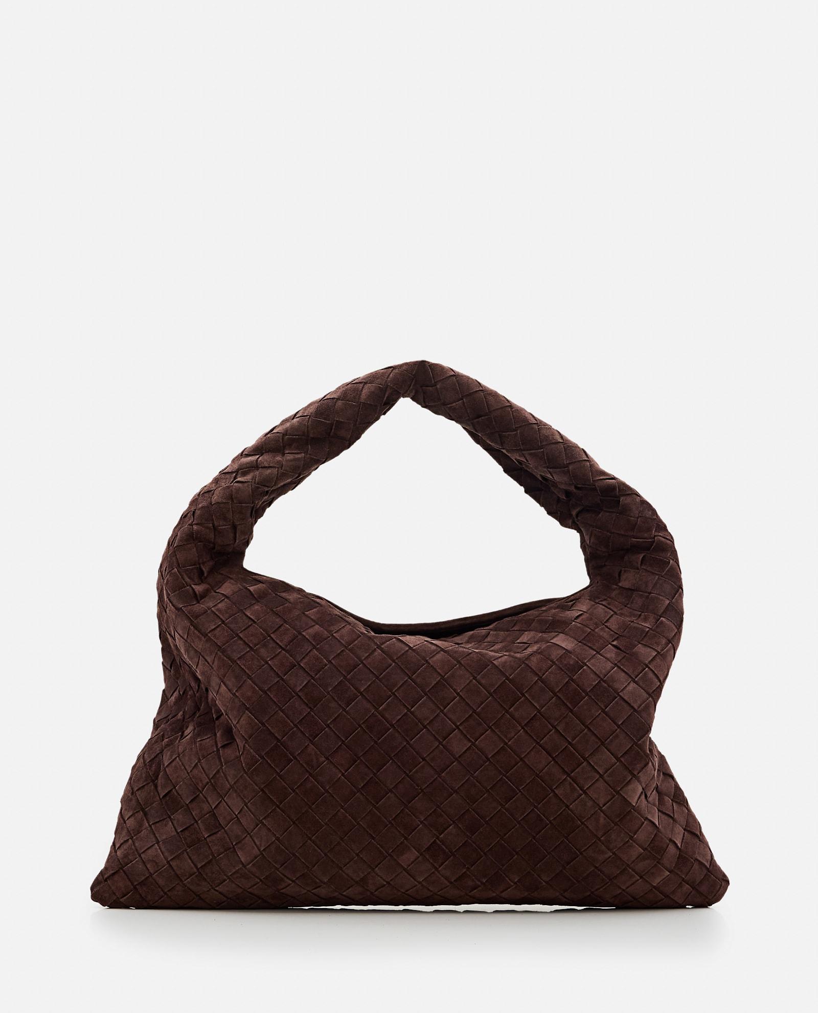 bottega veneta small hop hobo suede shoulder bag
