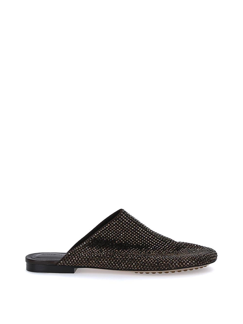 bottega veneta sparkle dot slipper