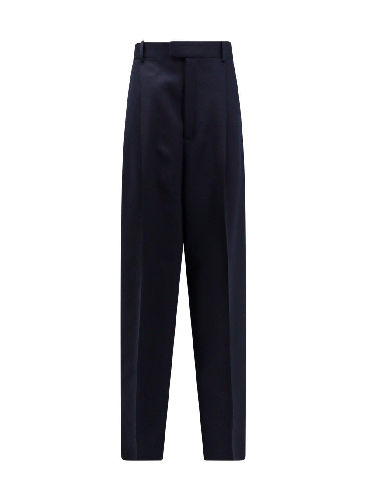 bottega veneta straight leg tailored trousers