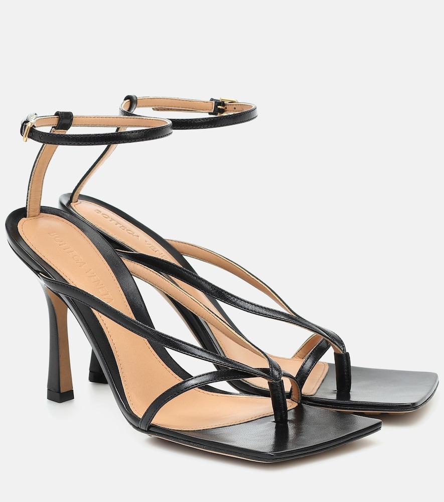 bottega veneta stretch leather sandals