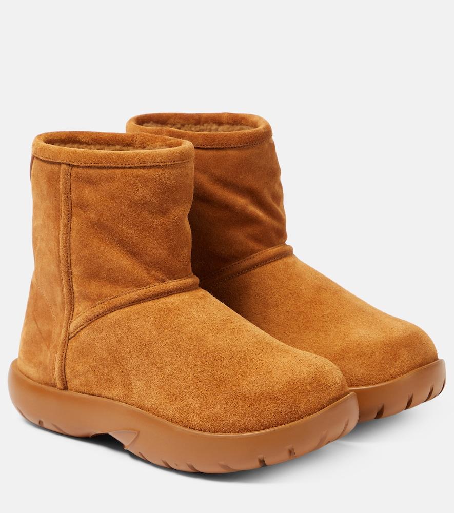 bottega veneta suede ankle boots