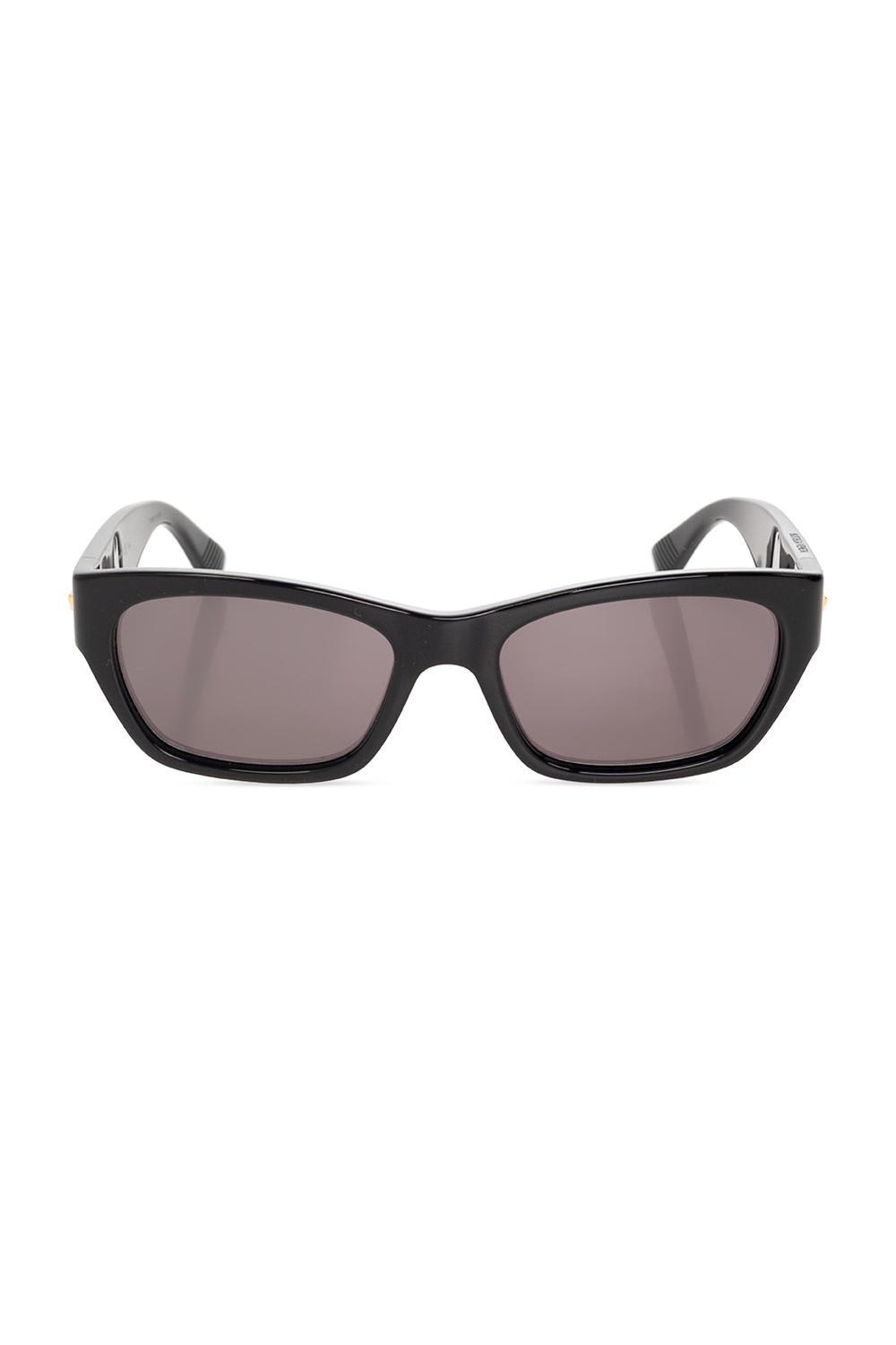 bottega veneta sunglasses with appliqué