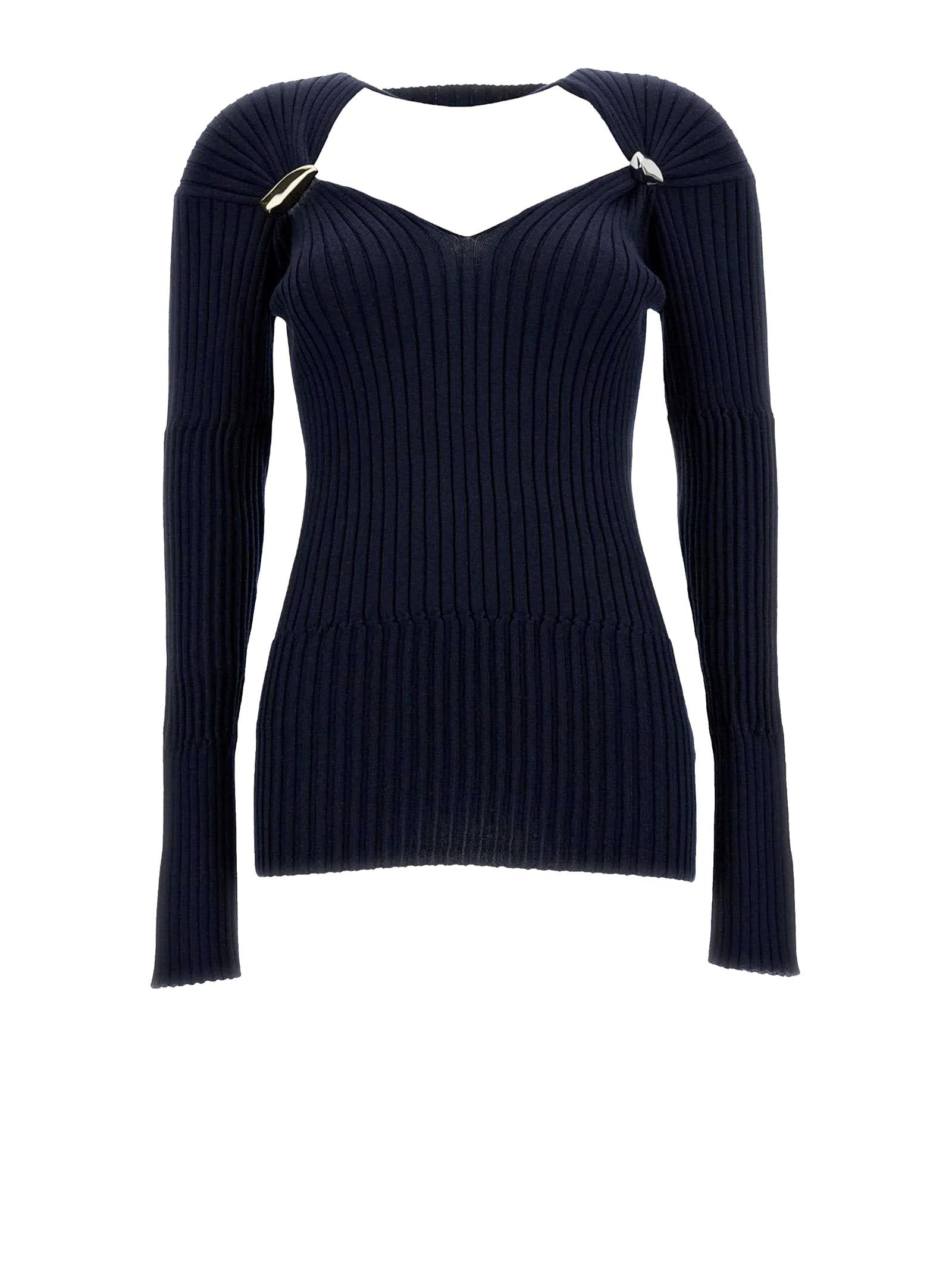 bottega veneta sweaters blue