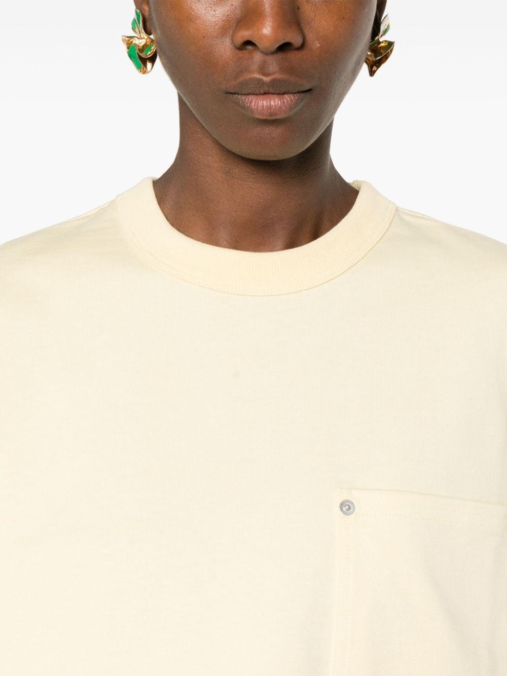 bottega veneta t-shirts and polos beige cotton - women