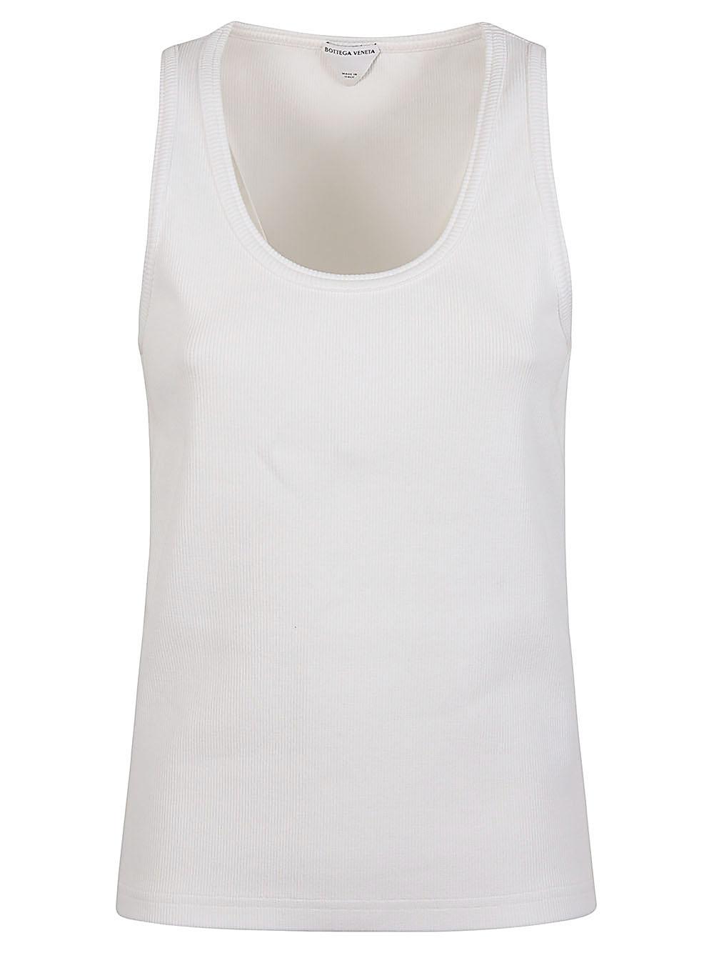 bottega veneta top white cotton - women