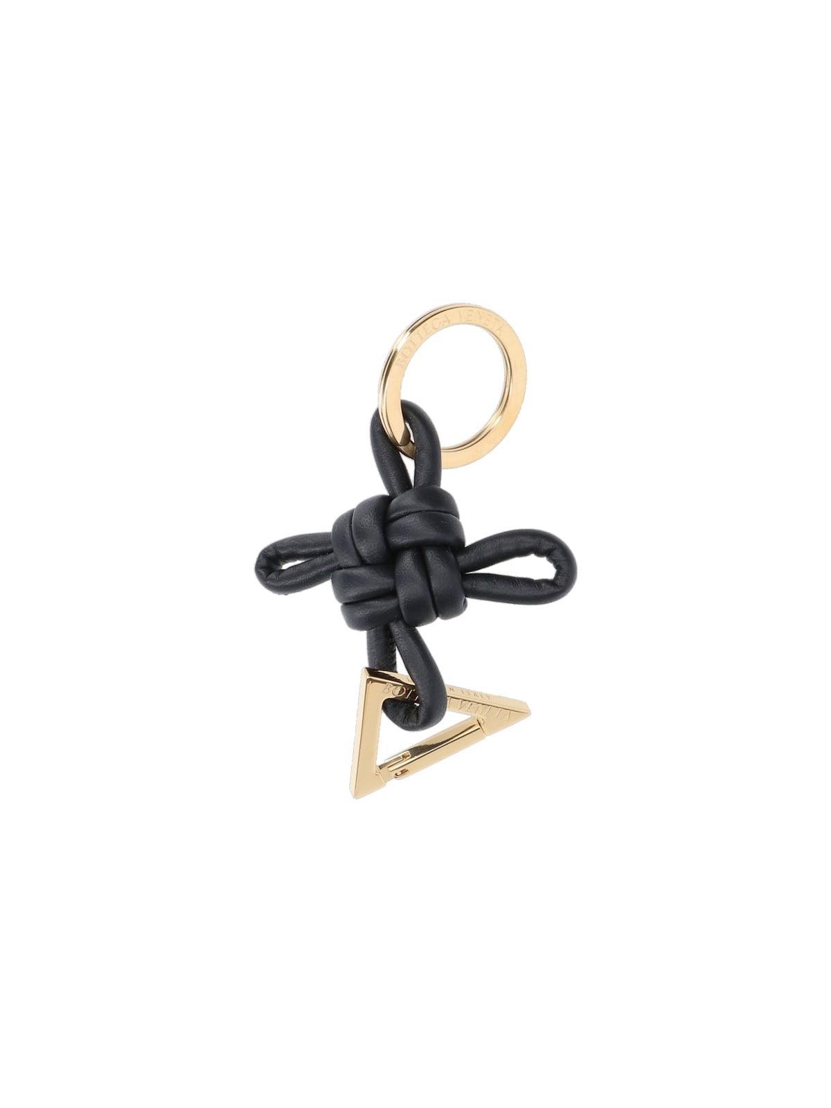 bottega veneta triangle keychain