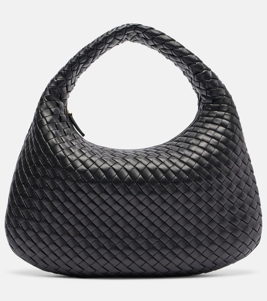 bottega veneta veneta medium leather shoulder bag