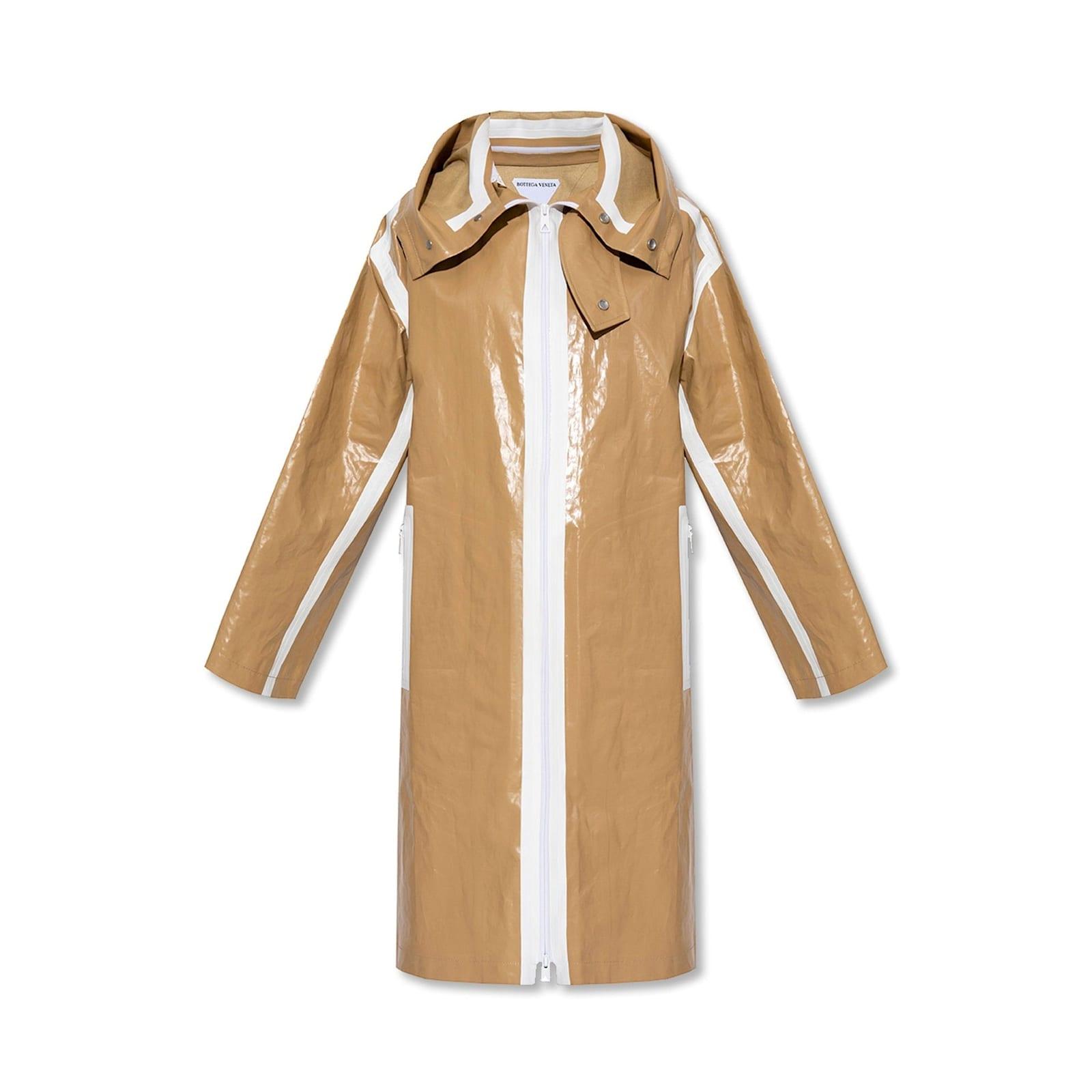 bottega veneta waterproof coat