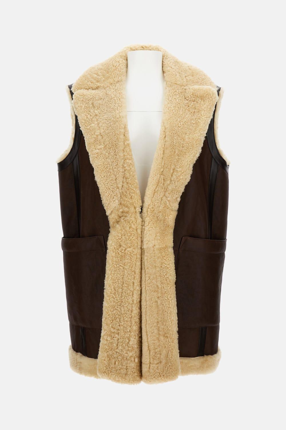 bottega veneta womens long waistcoat