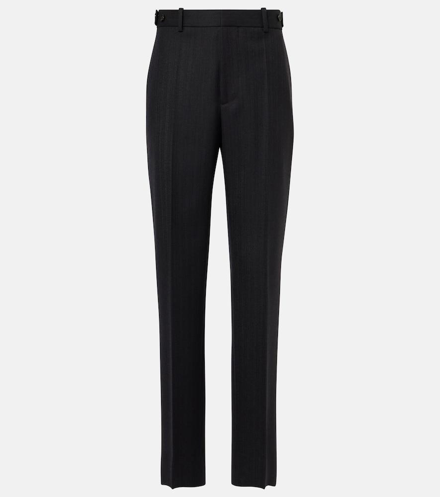 bottega veneta wool tapered pants