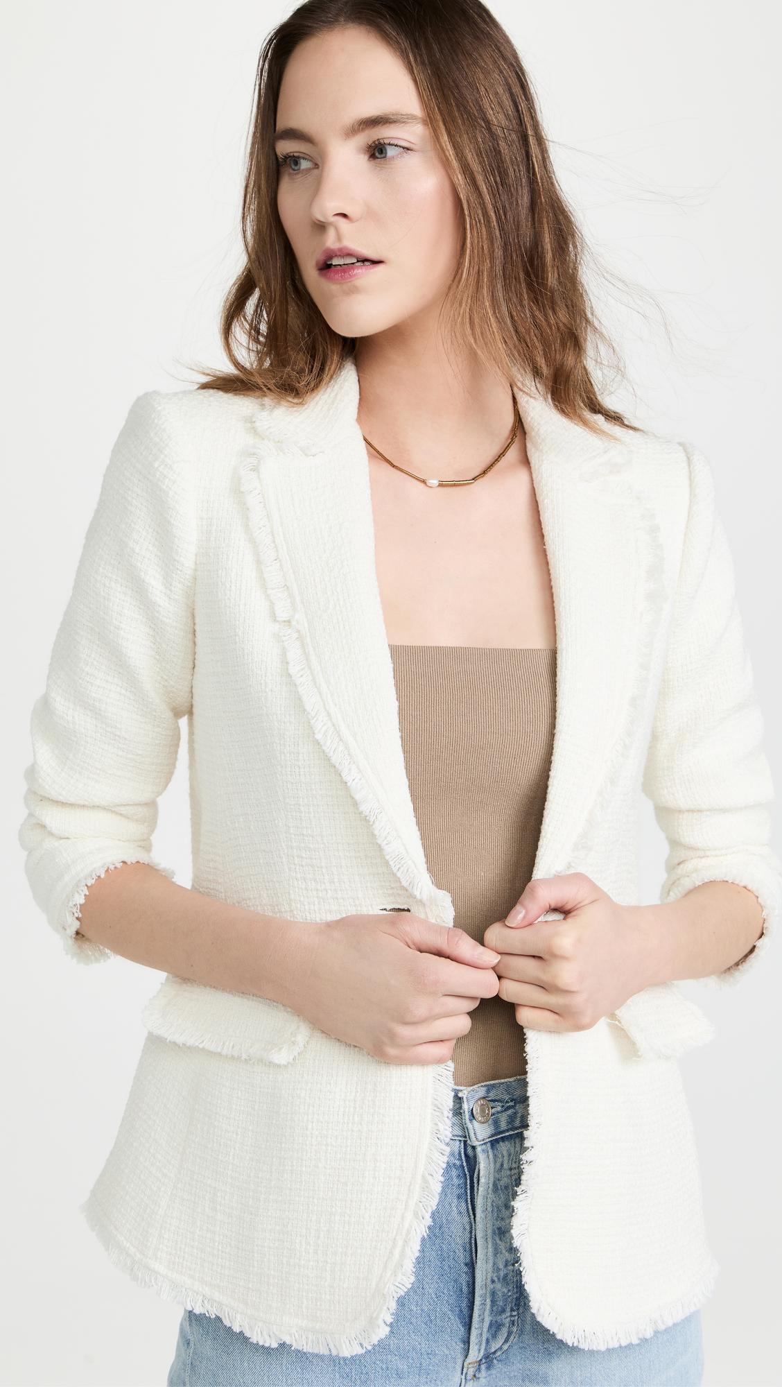 boucle khloe blazer