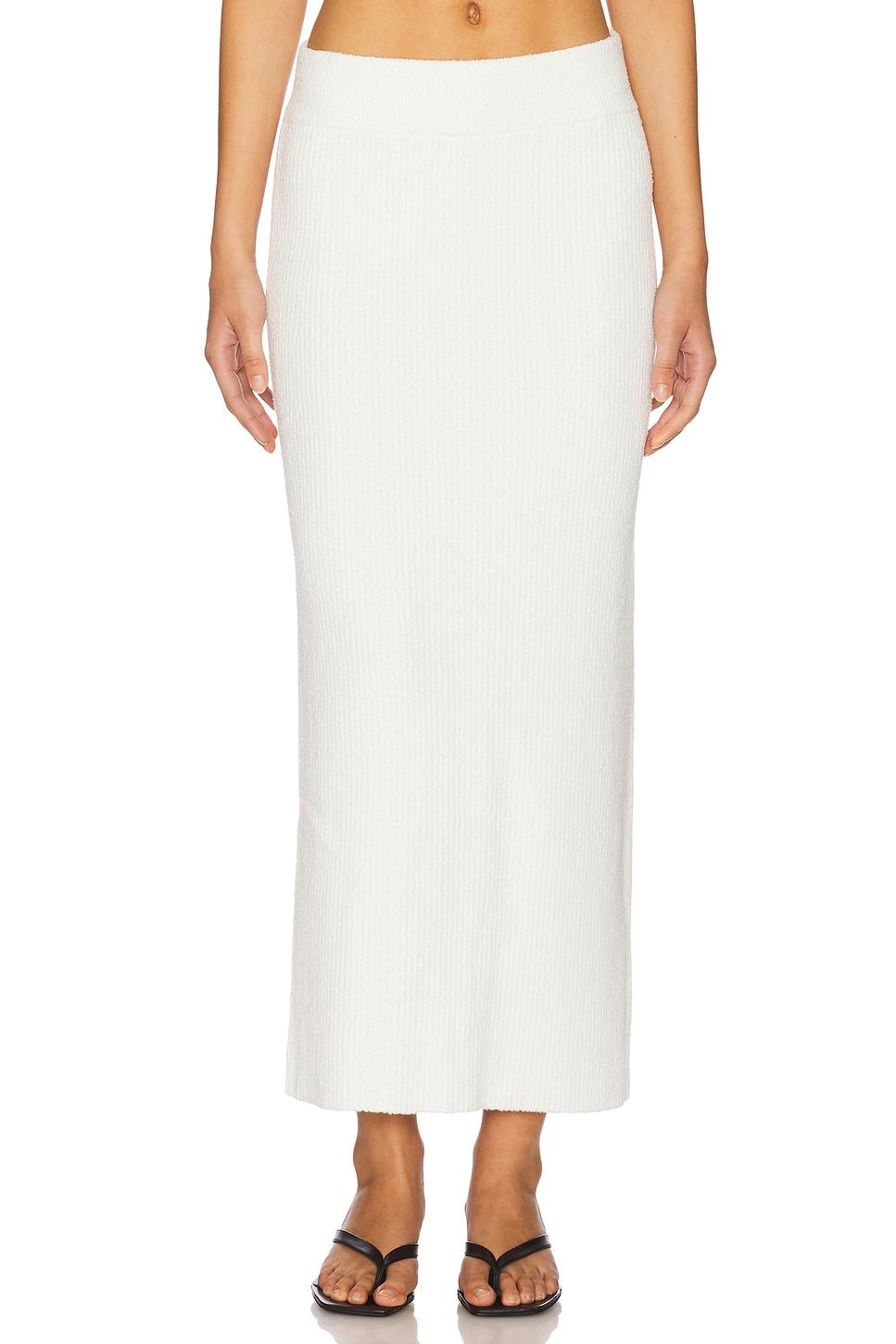 boucle knit skirt