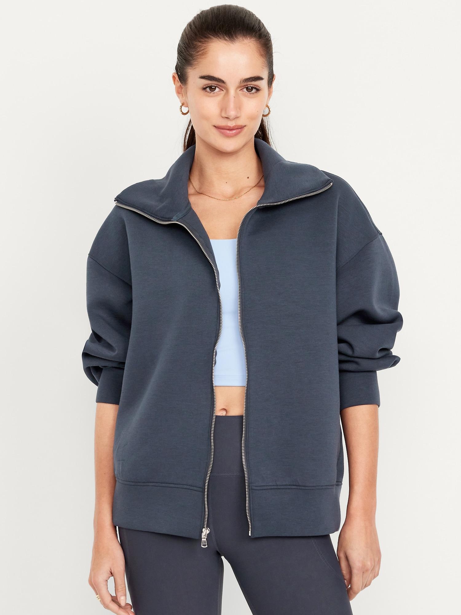 bounce fleece zip jacket