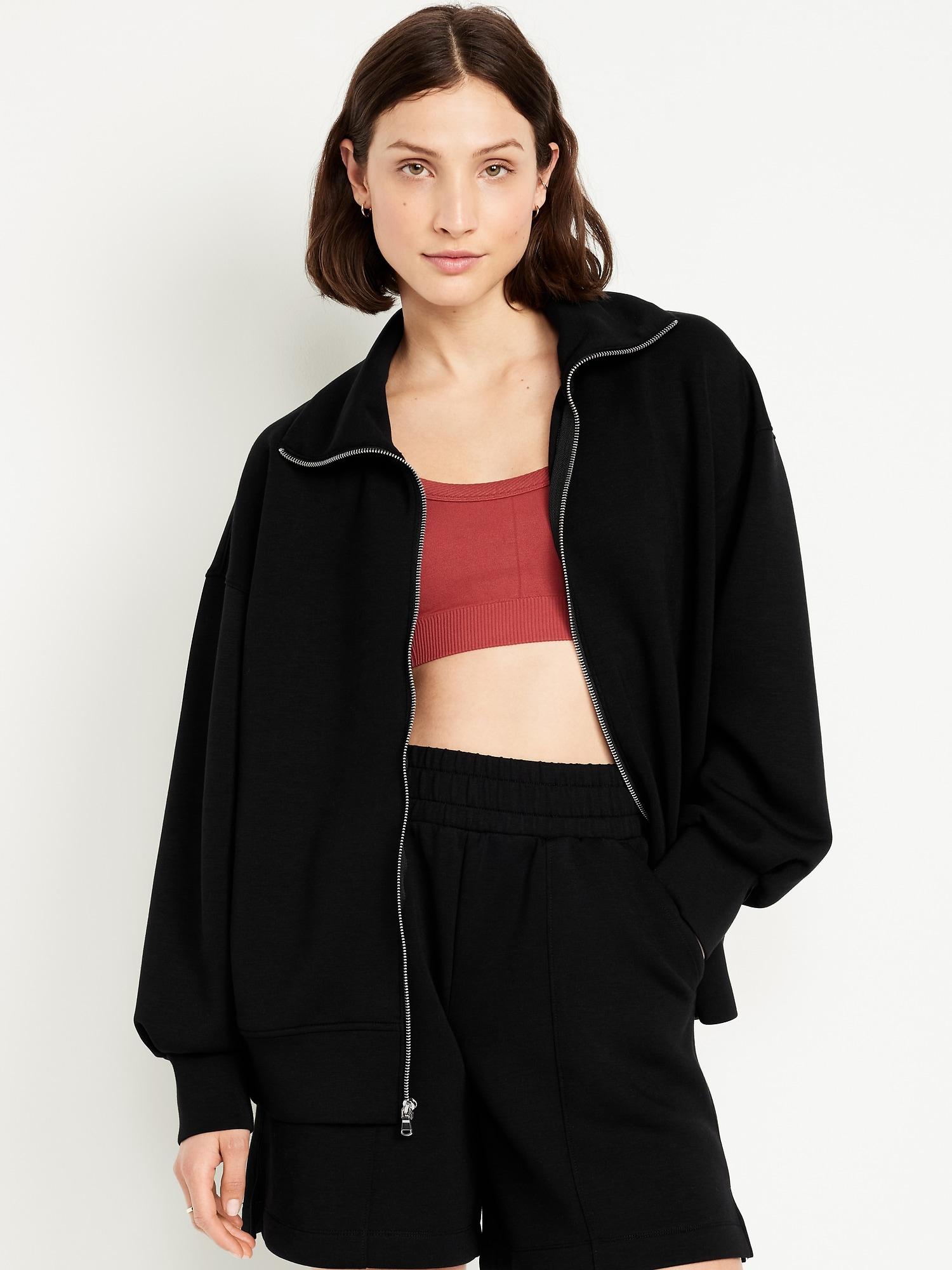 bounce fleece zip jacket