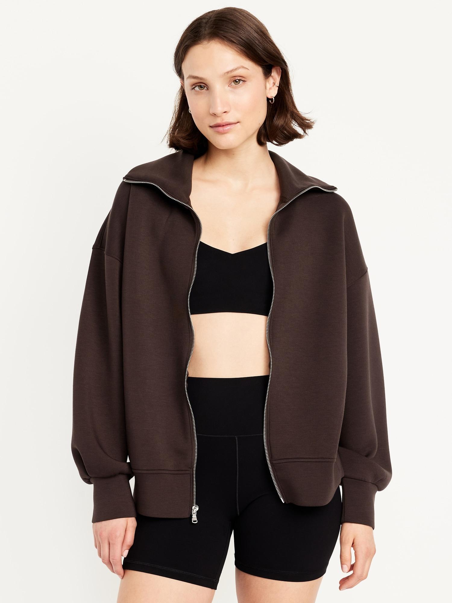 bounce fleece zip jacket