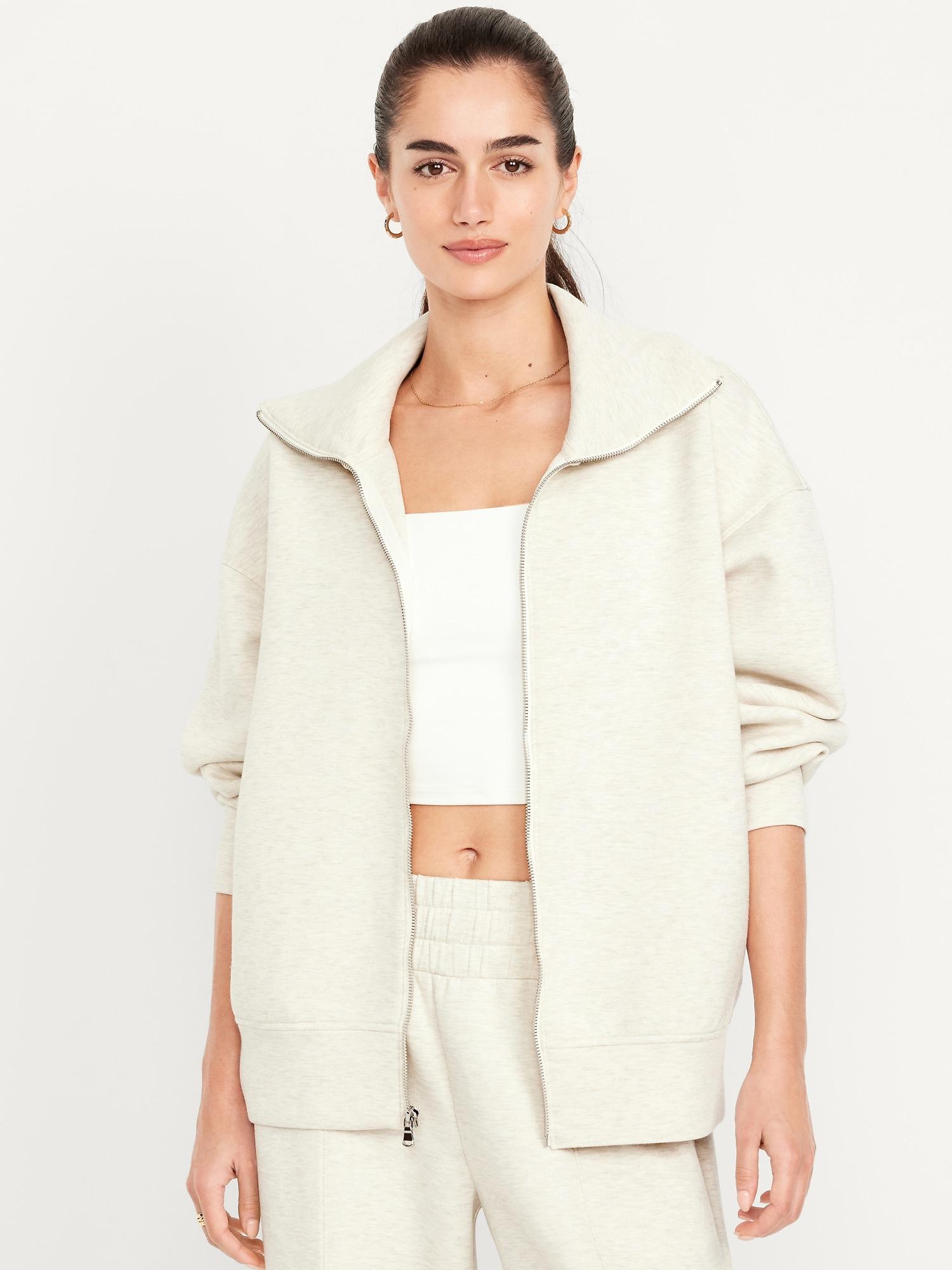bounce fleece zip jacket