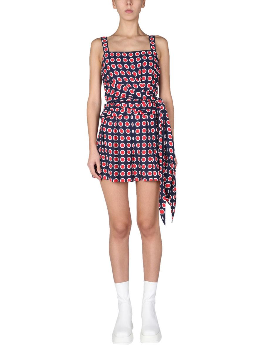 boutique moschino eyelets top