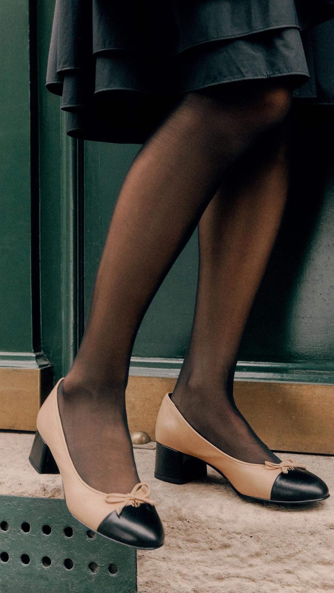 bow ballet pumps 45mm