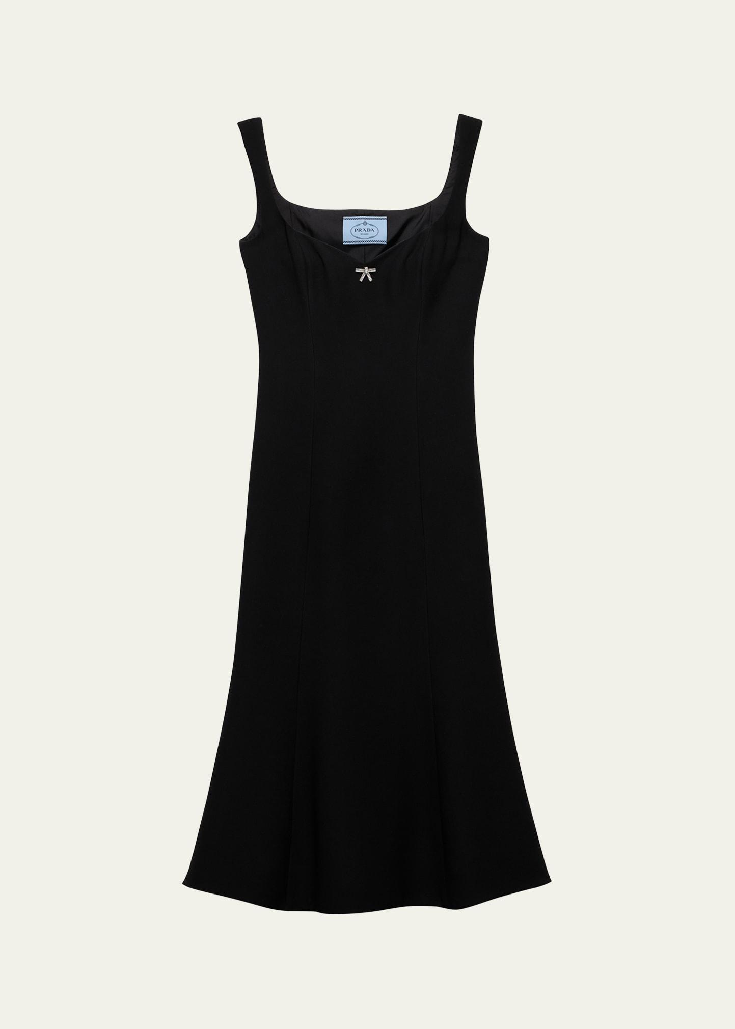 bow cady midi dress