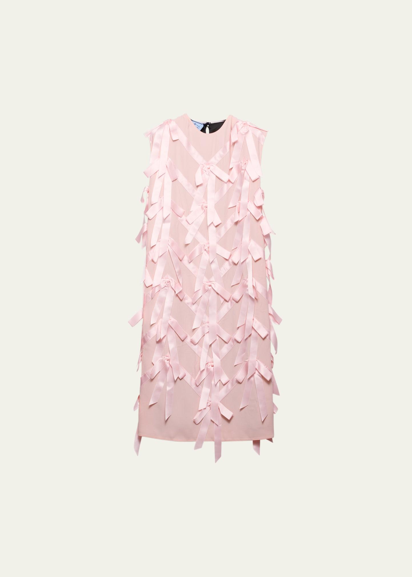 bow sable midi dress