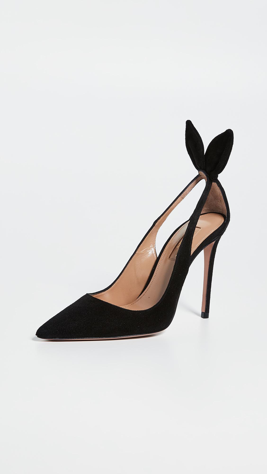 bow tie pumps 105mm