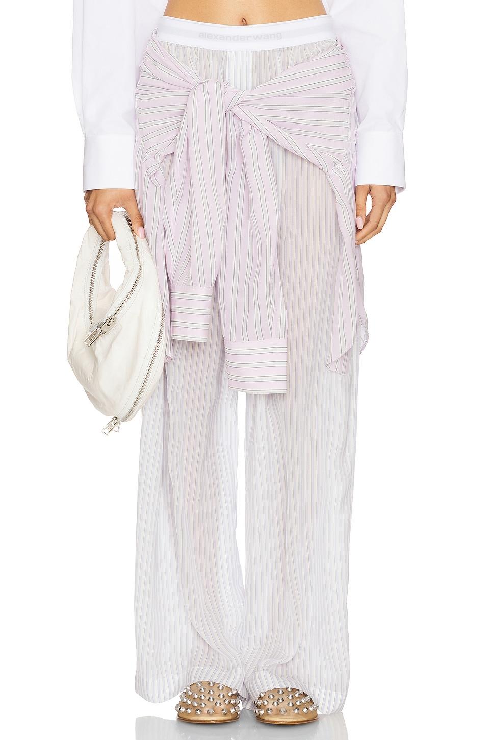 boxer pant with prestyled shirt