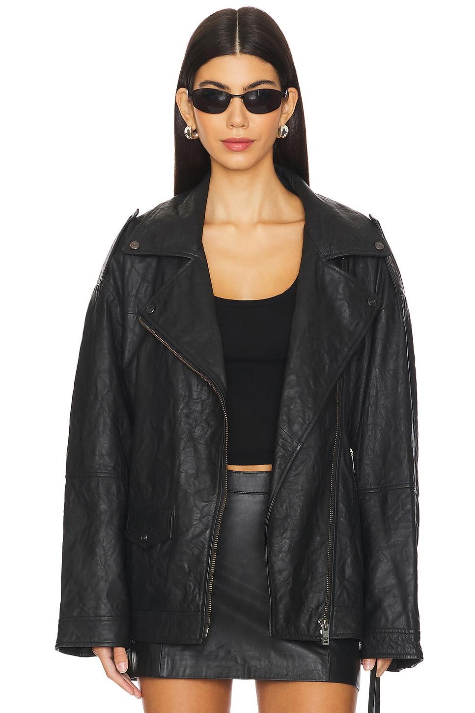 boyfriend biker jacket