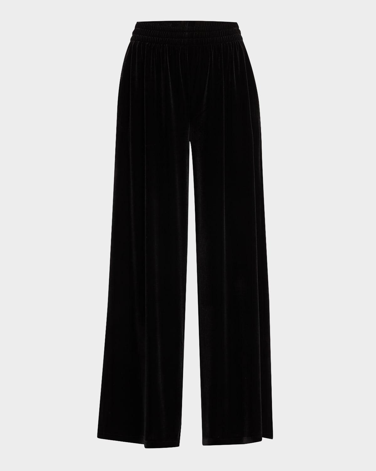 boyfriend elephant velvet sweatpants