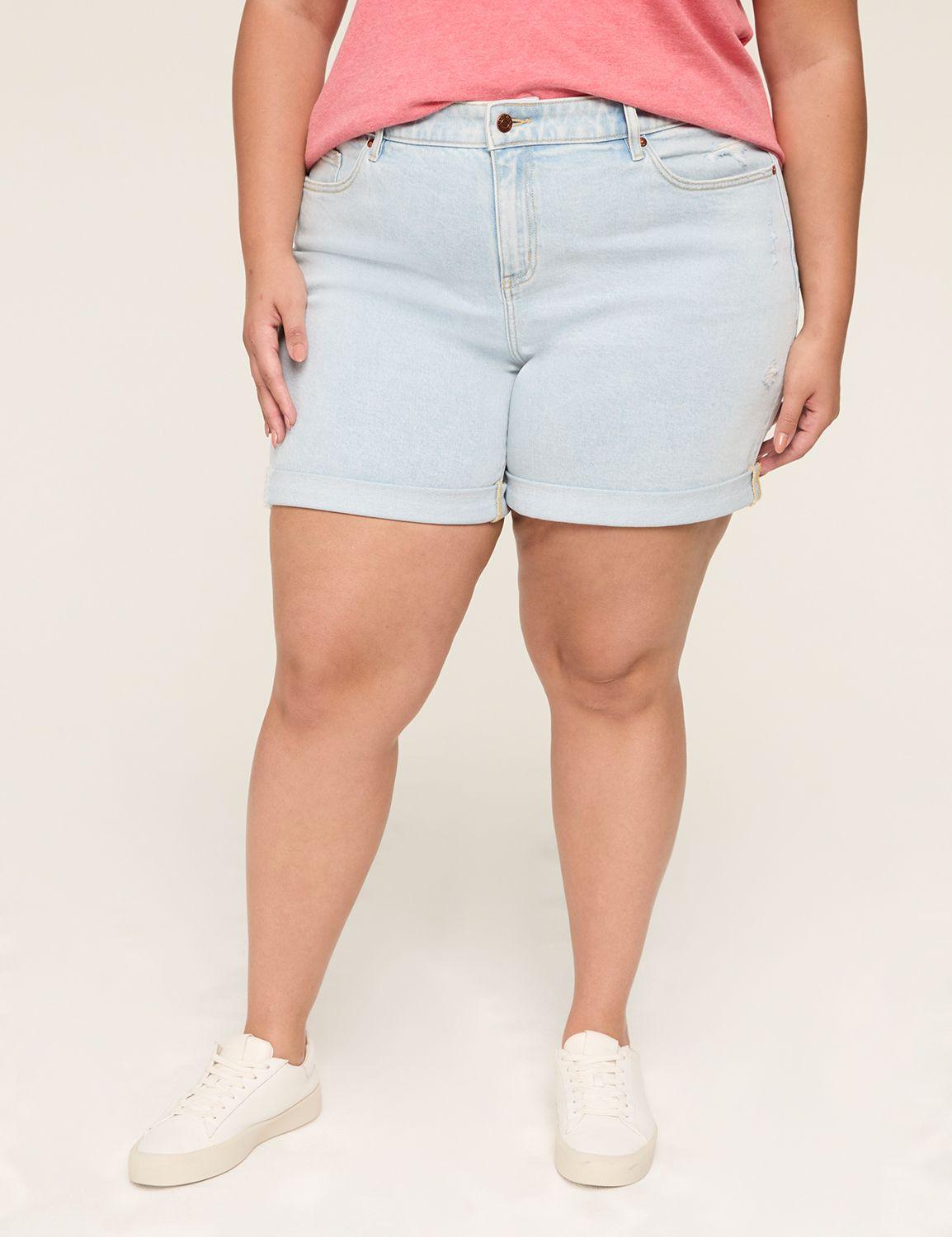 boyfriend fit jean short - 5.5" inseam