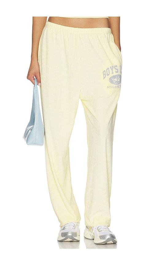 boys lie athletic depts v3 kimmy pant in yellow.
