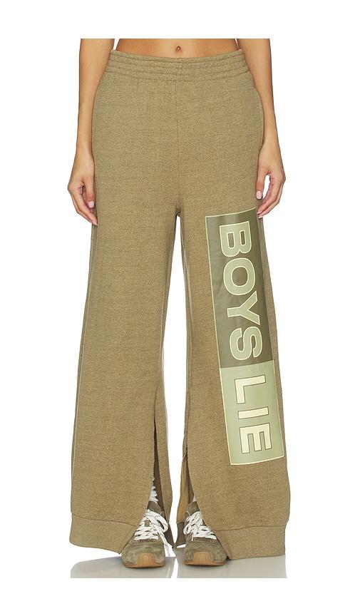 boys lie better half garden mm pant in green.