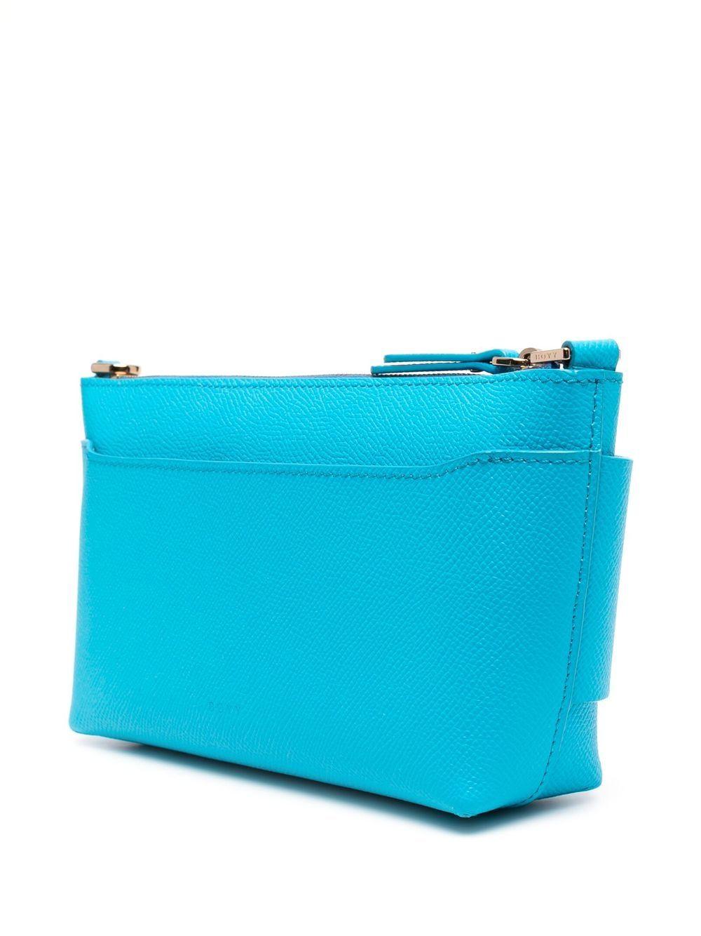 boyy bags clear blue outer: calf leather - women