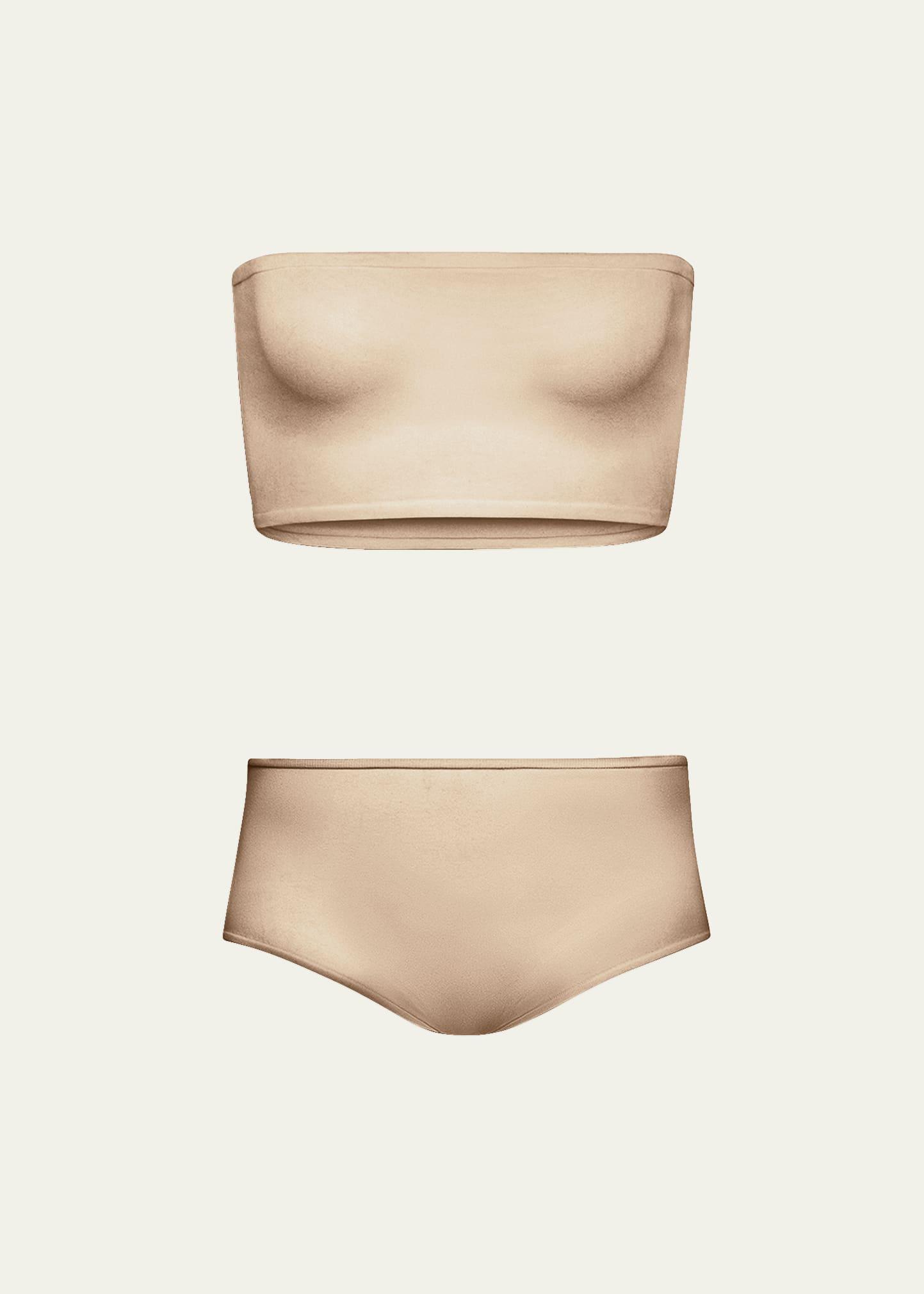 bra tube top and underwear set