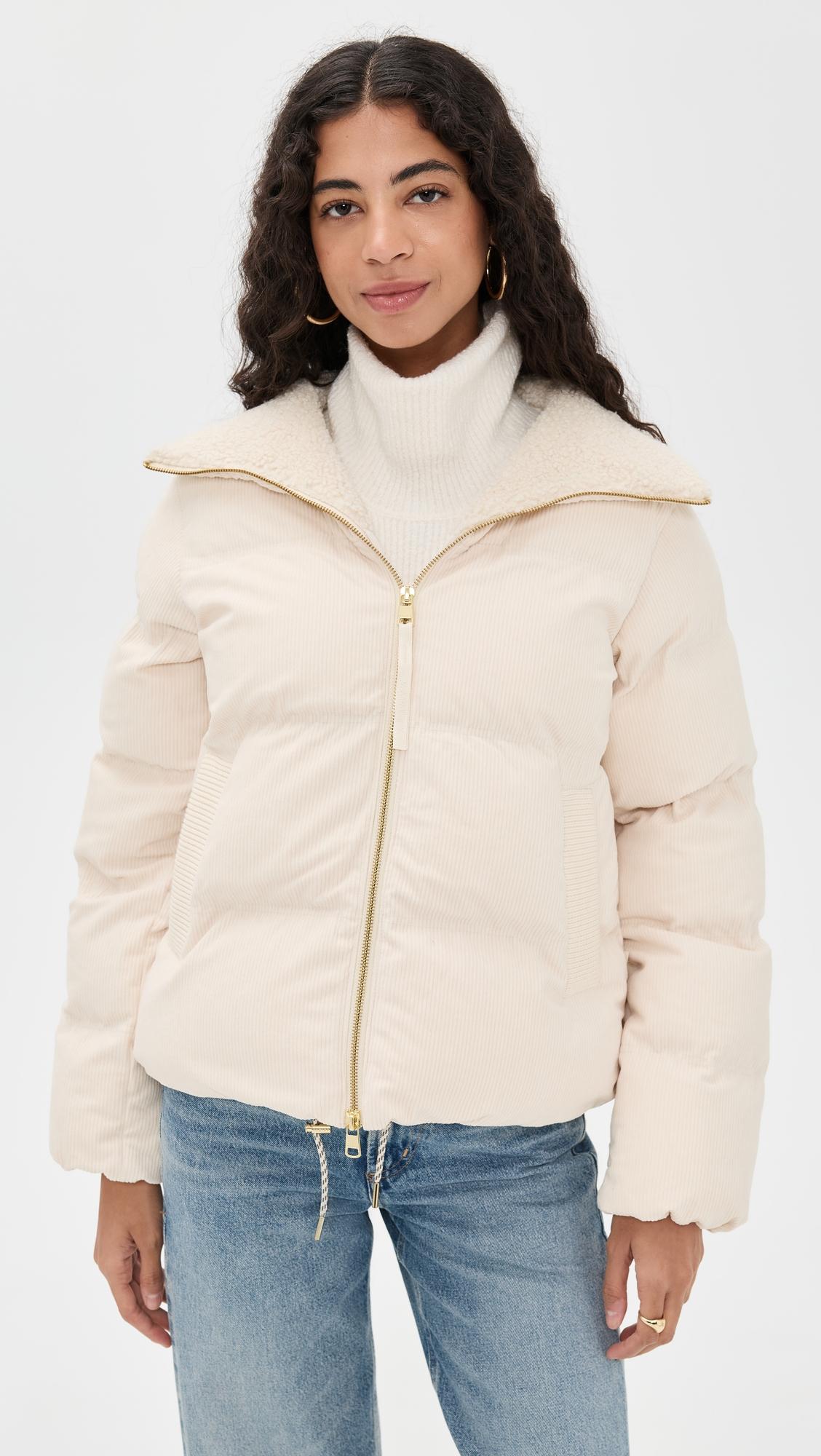 brackley cord puffer jacket