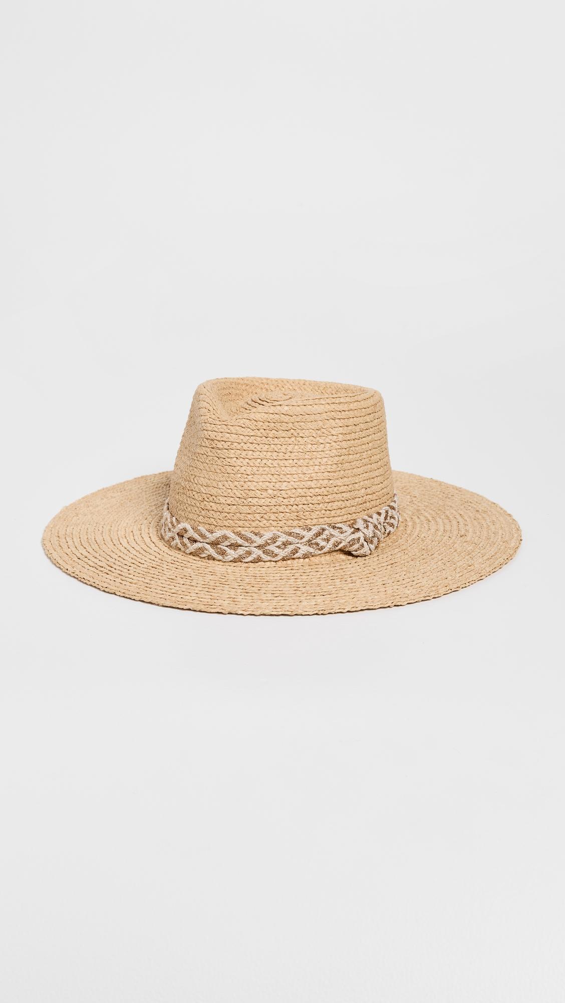 braided rope straw hat